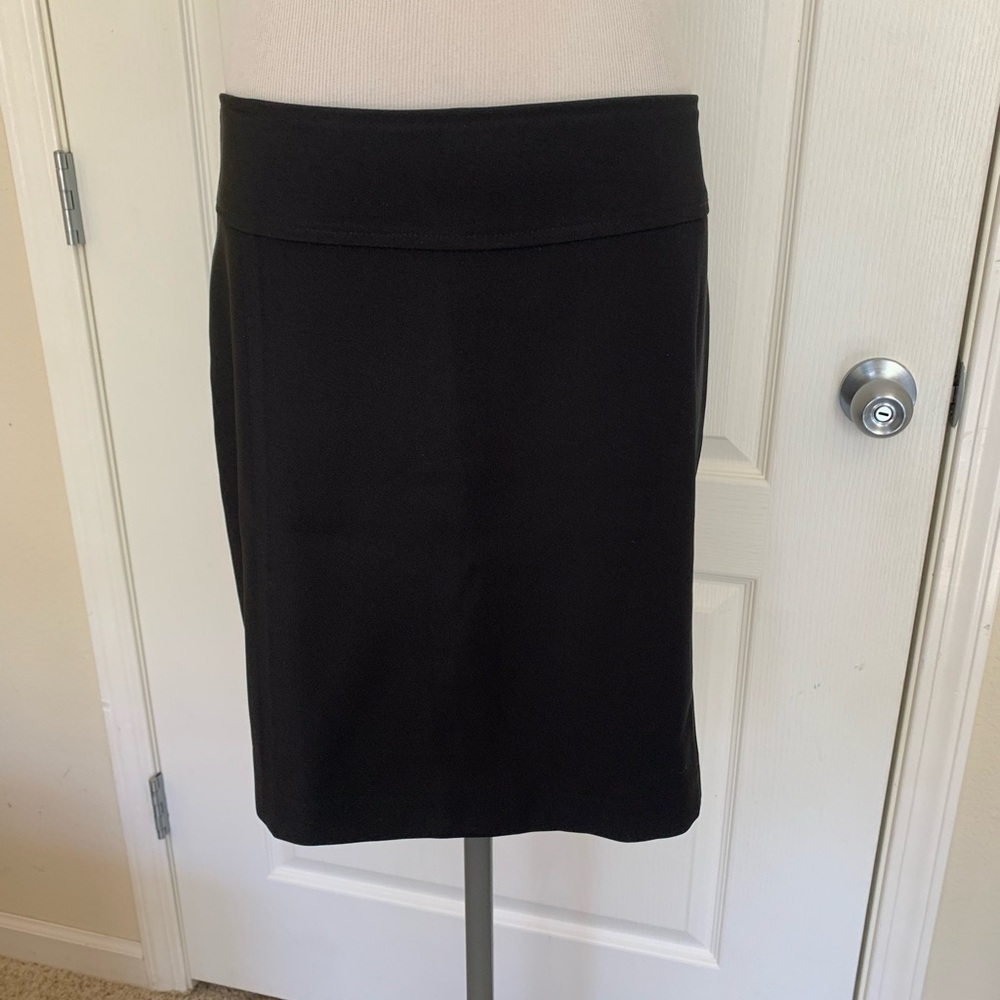 Black pencil skirt